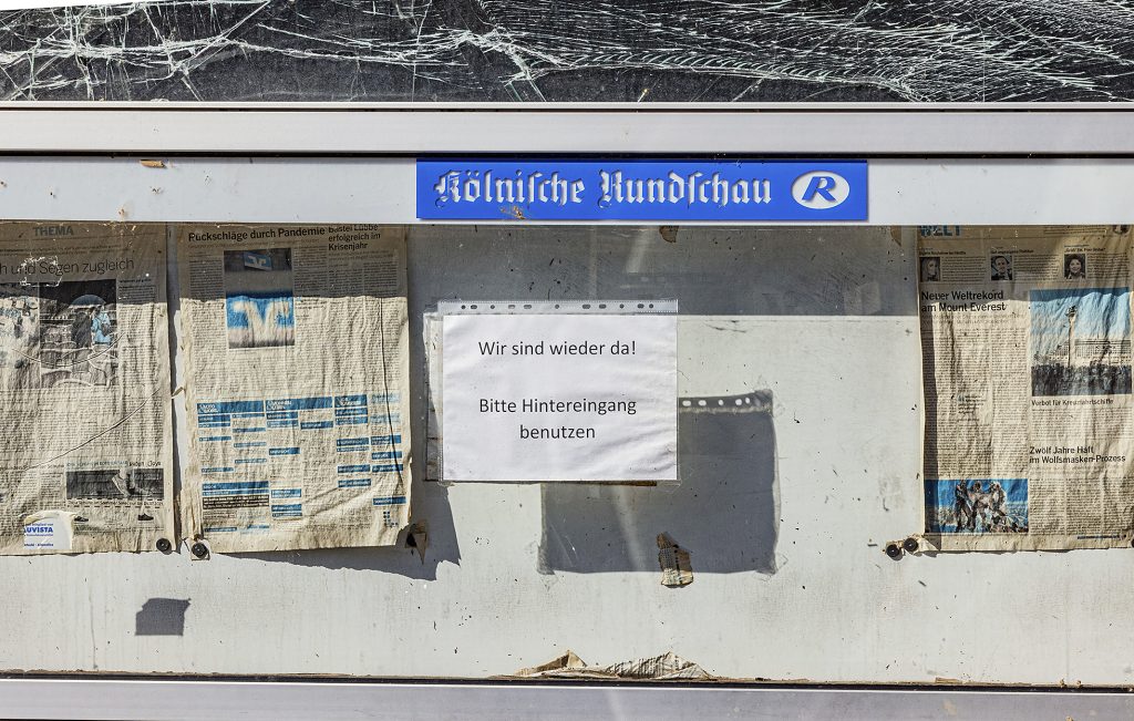Vorerst arbeitet die RRG-Redaktion in Gemünd noch im Ausweichquartier. | Foto: Meike Böschemeyer