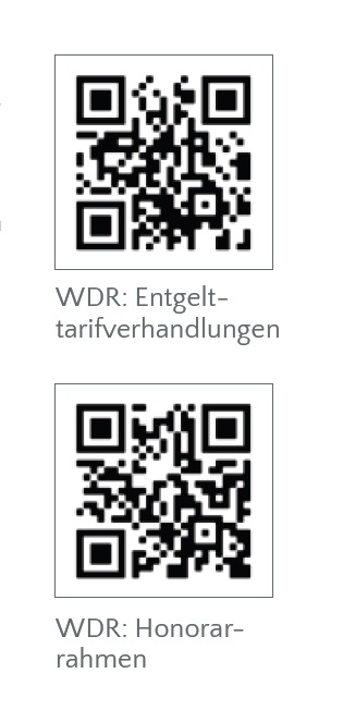 Zwei QR-Codes